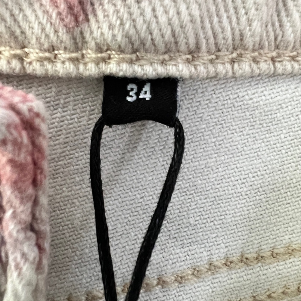 The Kooples- Ankle Jeans - Floral Jeans - Picture 14 of 14